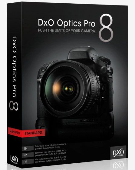 DxO Optics Pro 8.1.6 Build 340 Elite