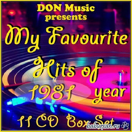 My Favourite Hits of 1981 [11CD] (2014)
