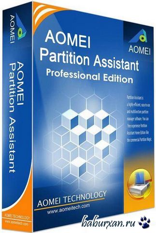 AOMEI Partition Assistant 5.5.8 Professional Edition (2014) RUS RePack