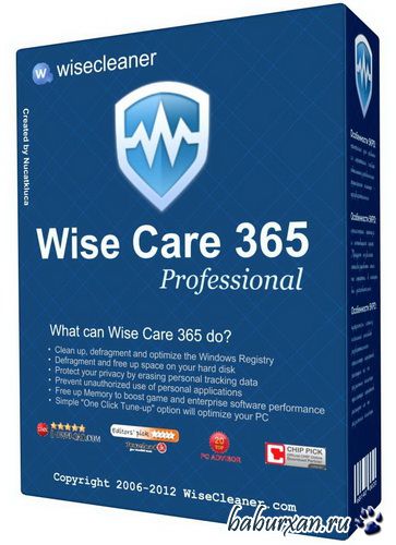 Wise Care 365 Pro 3.23 Build 281 (2014) RUS Portable by Invictus
