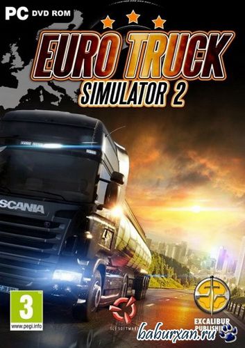Euro Truck Simulator 2 /     3 (2013/PC/RUS) v.1.13.4.1s / 17 DLC!