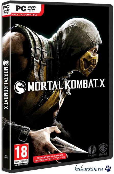 Mortal Kombat X (2015/RUS/Multi8/License)