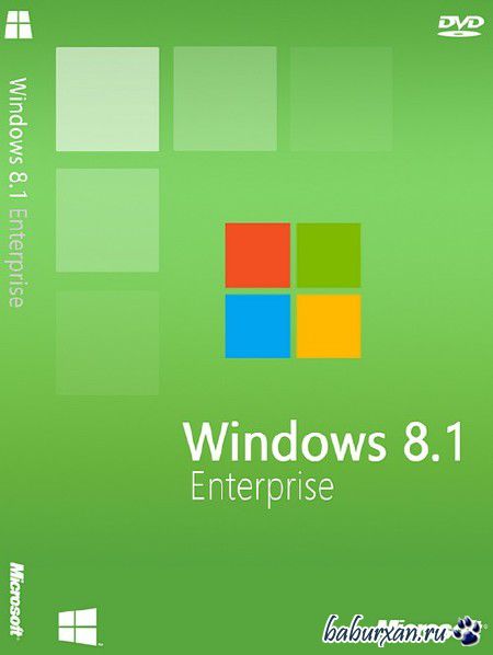 Windows 8.1 Enterprise x86 x64 - BiOS and UEFI (RUS/10.2015/2DVD)