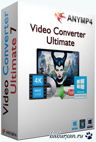 AnyMP4 Video Converter Ultimate 7.0.36 RePack (& Portable) by TryRooM
